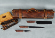Chef Special Leather Knife Roll