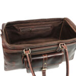 leather duffel bag