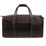 leather duffel bag