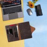 Leather Journal Cover Comes with Organizer